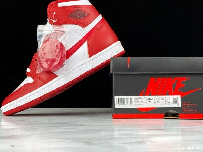 Bmlin Shoes 1 High Retro OG Beginnings' CQ4921-601 Air '85 'New Jordan 0705
